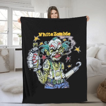 Discover Vintage 1990s White Zombie Fleece Blankets