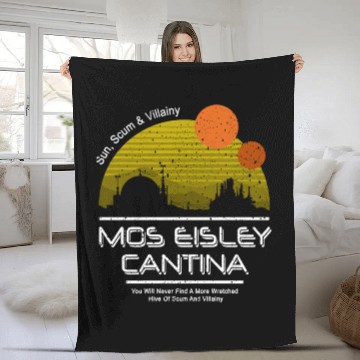 Discover Mos Eisley Cantina - Mos Eisley - Fleece Blankets