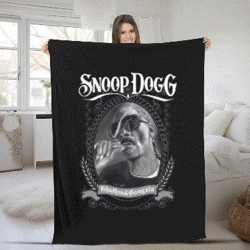 Discover Vintage Snoop Dogg Rap Fleece Blankets, Snoop Dogg Fleece Blankets