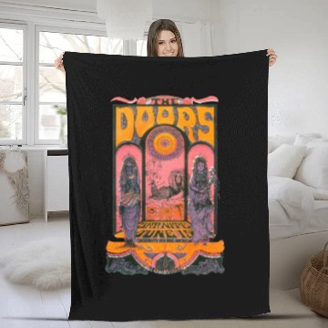 Discover The Doors Sacramento Fleece Blankets