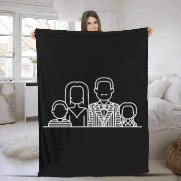 Discover Addams Family - Horror - Fleece Blankets