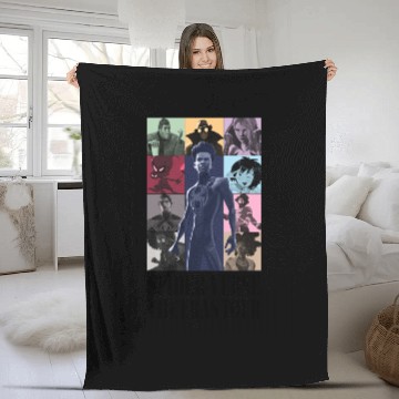 Discover SpiderVerse Eras Tour with title Fleece Blankets