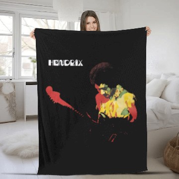 Discover Jimi Hendrix Band of Gypsys Fleece Blankets