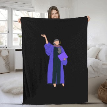 Discover Tayl0r Swift 2022 NYU Graduation Fleece Blankets