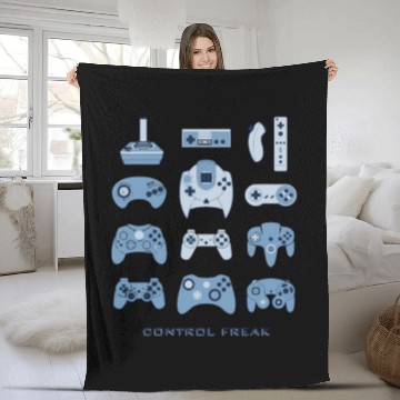 Discover Control Freak Fleece Blankets