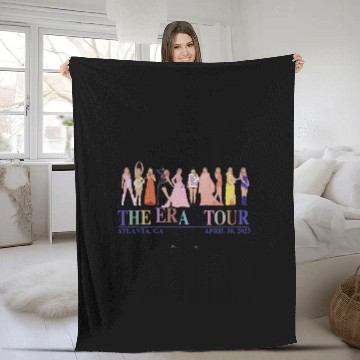 Discover Eras Tour Outfits - Atlanta Night 3 Fleece Blankets