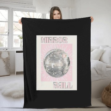 Discover mirrorball tayl0r swift ) Baseball Tees Fleece Blankets