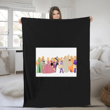 Discover Tayl0r Swift Eras Tour Outfits Zip Fleece Blankets