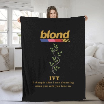 Discover Frank Ocean Fleece Blankets, Frank Ocean Ivy