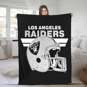 Discover Vintage 80s LA Los Angeles Raiders Fleece Blankets T - Fleece Blankets