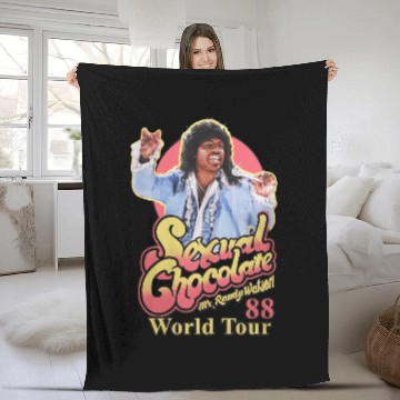 Discover Mr. Randy Watson Sexual Chocolate Summer Tour '88 Fleece Blankets
