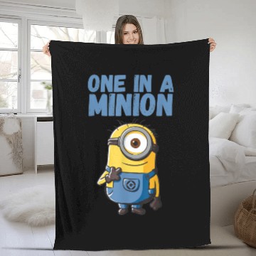 Discover Despicable Me Minion Drawing Active Fleece Blankets
