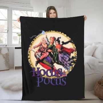 Discover Hocus Pocus Halloween Fleece Blankets