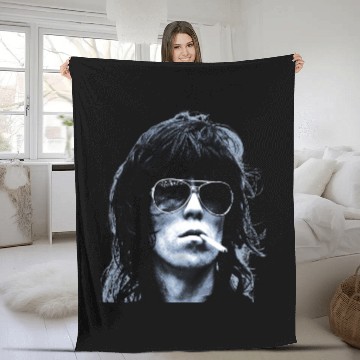 Discover Keith Richards Fleece Blankets
