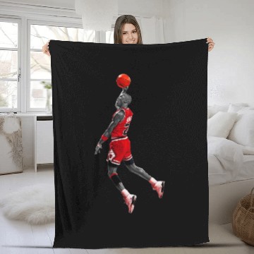 Discover Michael Jordan - Michael Jordan - Fleece Blankets
