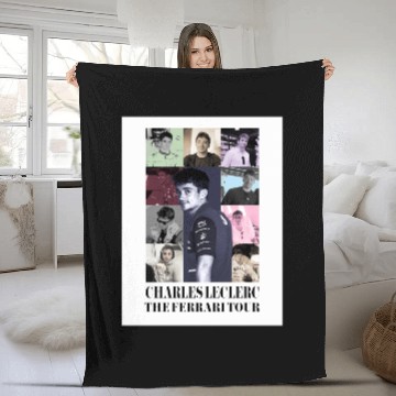 Discover Charles Leclerc Eras Tour Fleece Blankets