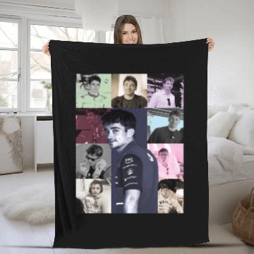 Discover charles leclerc eras tour Fleece Blankets