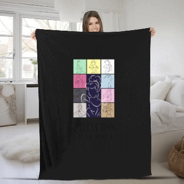 Discover Princess eras tour Fleece Blankets