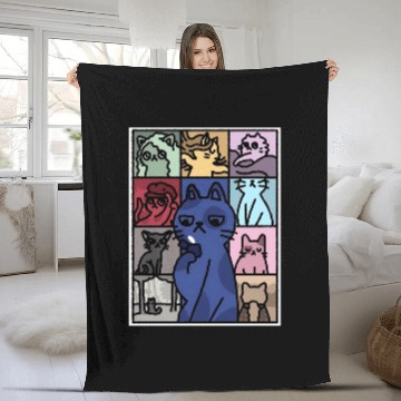 Discover Cat Eras Tour Essential Fleece Blankets