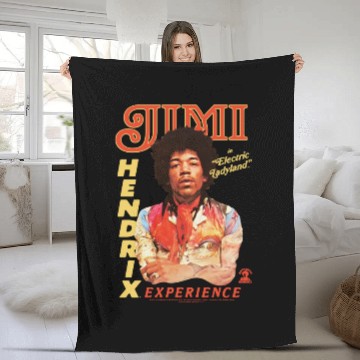 Discover Jimi Hendrix Electric Ladyland Fleece Blankets