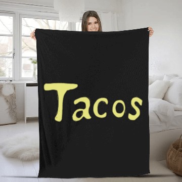 Discover Dragon Ball Super Krillin tacos Fleece Blankets