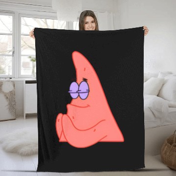 Discover Patrick Star Praying - Meme - Fleece Blankets