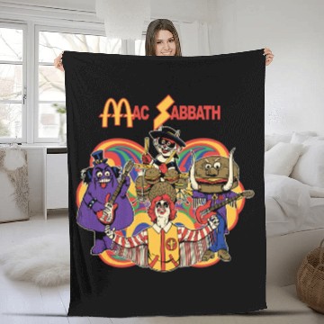 Discover Mac Sabbath Black Essential Fleece Blankets