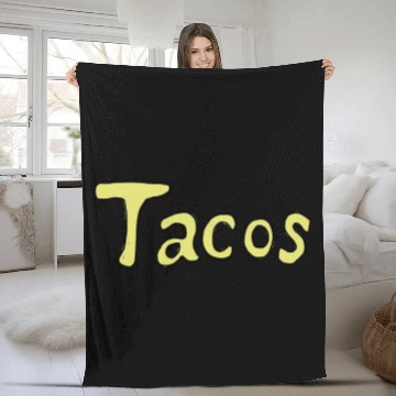 Discover Dragon Ball Super Krillin tacos Fleece Blankets