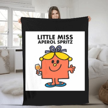 Discover Little Miss Aperol Spritz Fleece Blankets