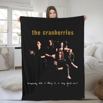 Discover The Cranberries Fleece Blankets u2