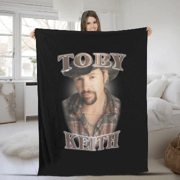 Discover Vintage Toby Keith Tour Fleece Blankets