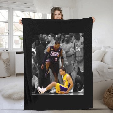 Discover Allen Iverson STEPOVER Fleece Blankets