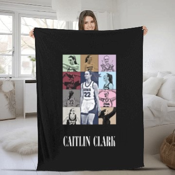 Discover Caitlin Clark Eras Tour Baseball Jerseys Fleece Blankets