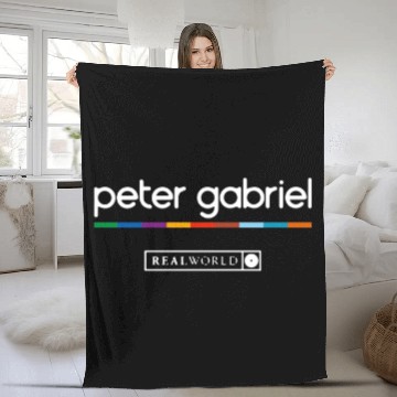 Discover Peter Gabriel Pop | Essential Fleece Blankets