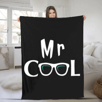 Discover mr cool Fleece Blankets