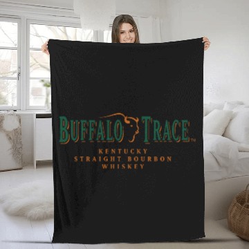 Discover BUFFALO TRACE-Bourbon Whiskey-Logo 3D Fleece Blankets