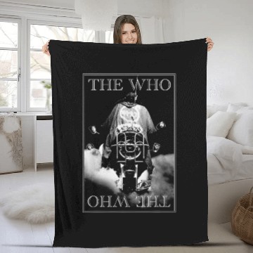 Discover The Who Official Quadrophenia Bike 3D Fleece Blankets