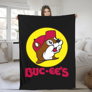 Discover Buc ees Fleece Blankets