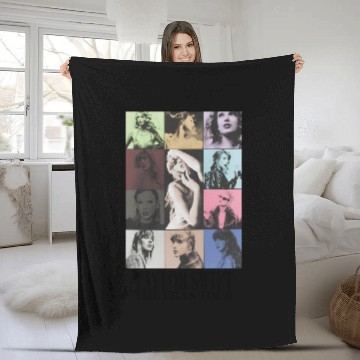 Discover Eras tour Zip Fleece Blankets | Tortured Poets new edition