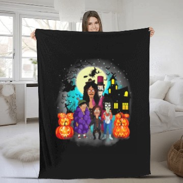 Discover Bobs Burgers Pumpkin Halloween Baseball Jerseys Fleece Blankets