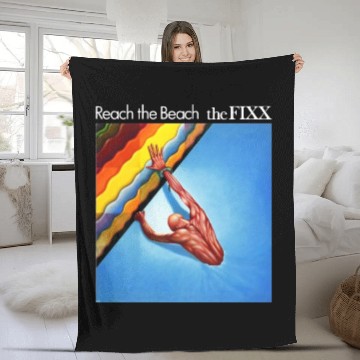 Discover Reach The Beach The FIXX Fleece Blankets