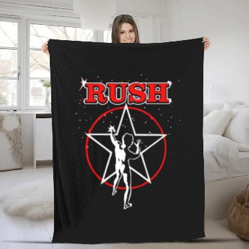 Discover Rush 2112 - Rush band Baseball Jerseys Fleece Blankets