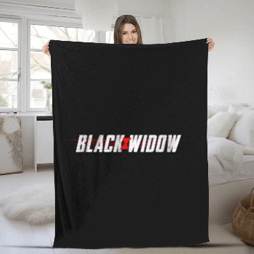 Discover Black Widow Fleece Blankets