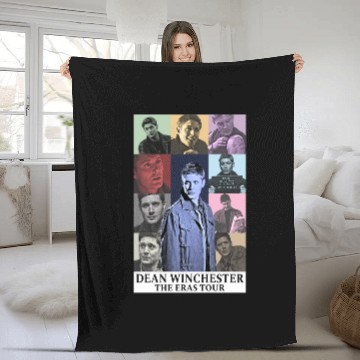 Discover Dean Winchester Eras Tour Essential Baseball Tees Fleece Blankets