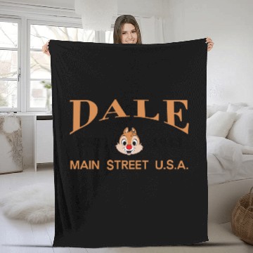 Discover Disney Dale Embroidered Baseball Jerseys Fleece Blankets