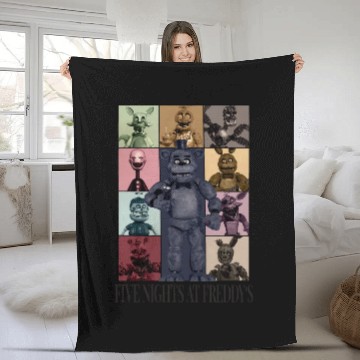 Discover Five Nights At Freddys Eras Tour Fleece Blankets