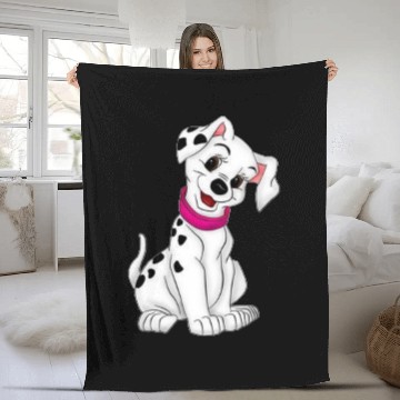Discover Disney Dalmatians Hawaiians Fleece Blankets