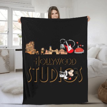Discover Disney Hollywood Studios Baseball Jerseys Fleece Blankets