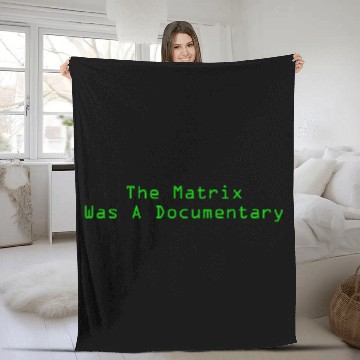 Discover Documentary - Matrix - Fleece Blankets