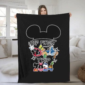 Discover Disney Trip Baseball Jerseys, Mickey Baseball Jerseys, Mickey Ears, Disney Mickey Baseball Jerseys Fleece Blankets